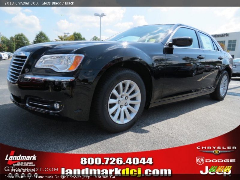 Gloss Black / Black 2013 Chrysler 300