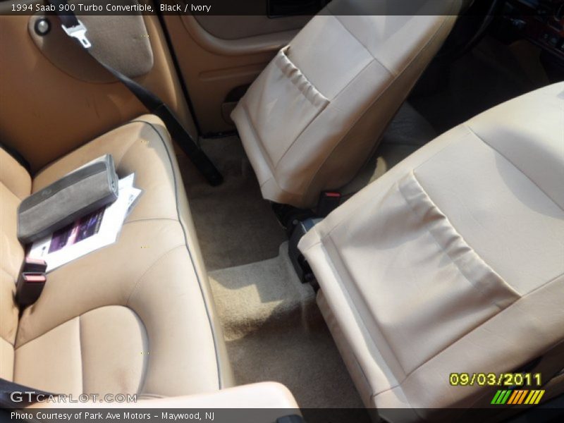 Black / Ivory 1994 Saab 900 Turbo Convertible