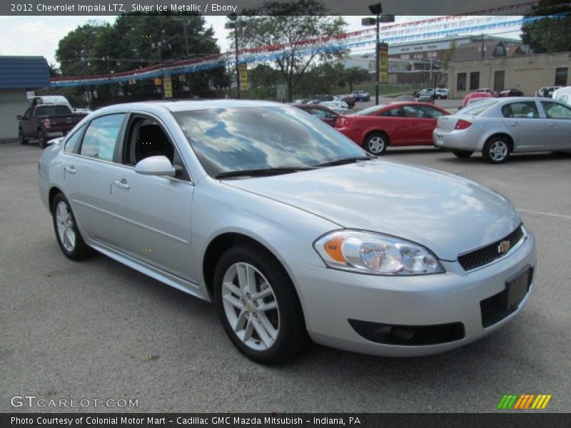Silver Ice Metallic / Ebony 2012 Chevrolet Impala LTZ