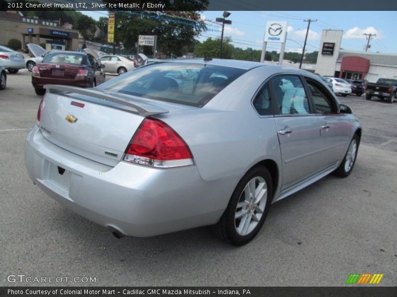 Silver Ice Metallic / Ebony 2012 Chevrolet Impala LTZ