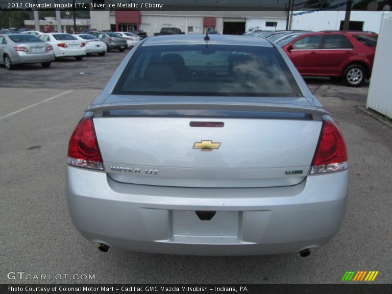 Silver Ice Metallic / Ebony 2012 Chevrolet Impala LTZ