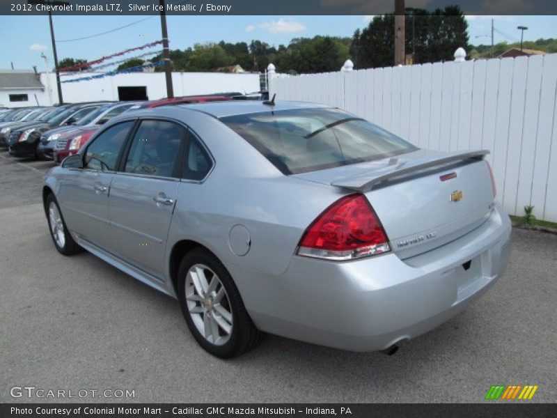 Silver Ice Metallic / Ebony 2012 Chevrolet Impala LTZ