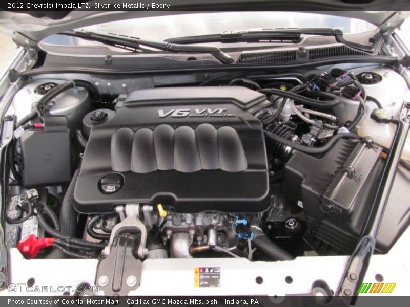 Silver Ice Metallic / Ebony 2012 Chevrolet Impala LTZ