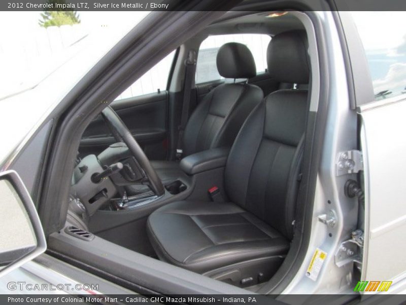 Silver Ice Metallic / Ebony 2012 Chevrolet Impala LTZ