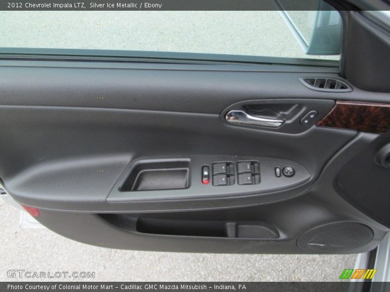 Silver Ice Metallic / Ebony 2012 Chevrolet Impala LTZ
