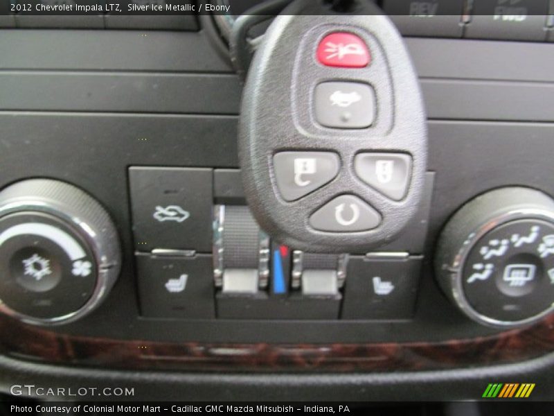 Silver Ice Metallic / Ebony 2012 Chevrolet Impala LTZ