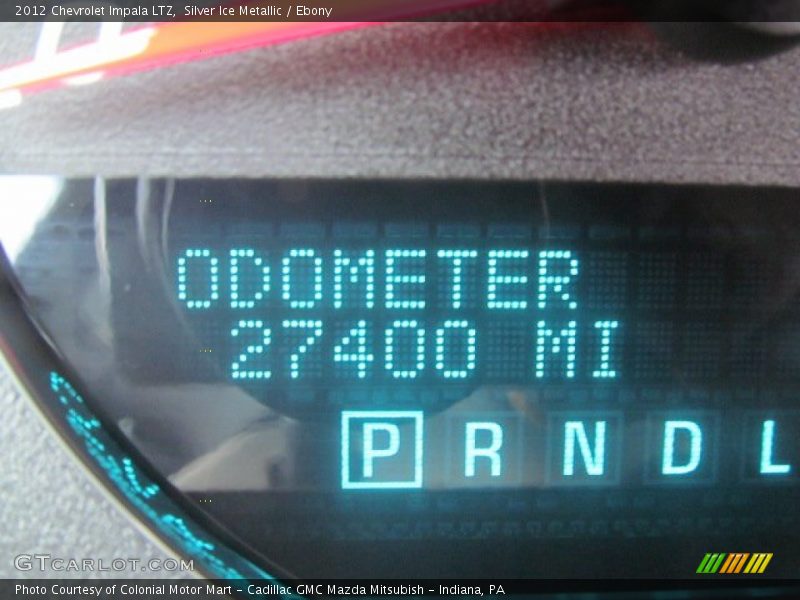 Silver Ice Metallic / Ebony 2012 Chevrolet Impala LTZ