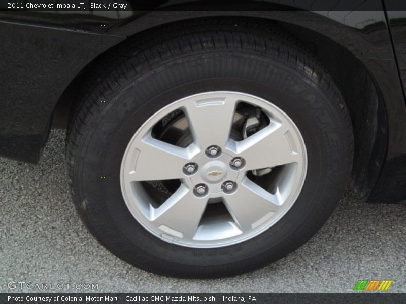 Black / Gray 2011 Chevrolet Impala LT