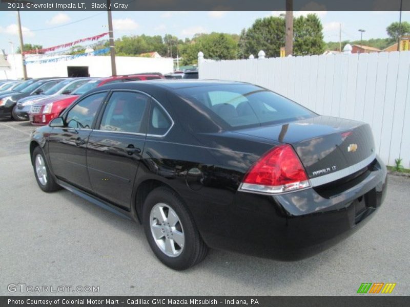 Black / Gray 2011 Chevrolet Impala LT