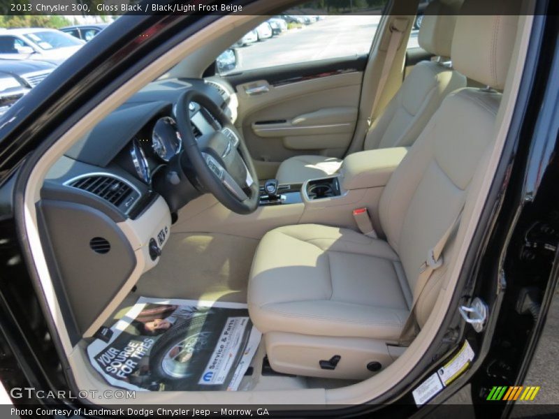 Gloss Black / Black/Light Frost Beige 2013 Chrysler 300