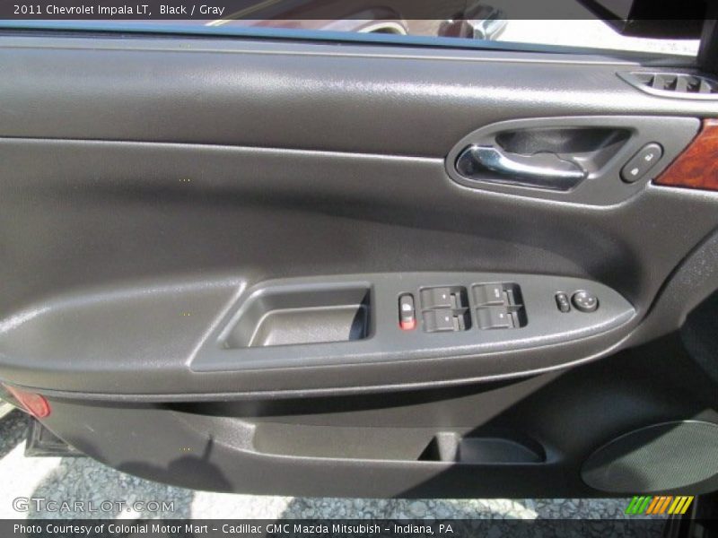 Black / Gray 2011 Chevrolet Impala LT