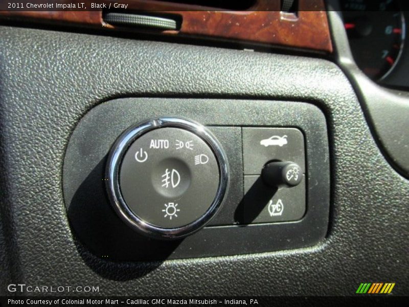 Black / Gray 2011 Chevrolet Impala LT