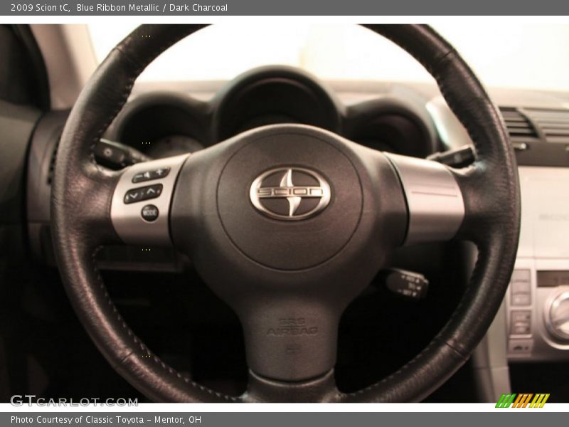 Blue Ribbon Metallic / Dark Charcoal 2009 Scion tC
