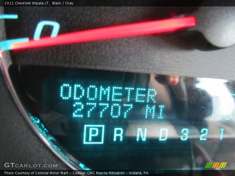 Black / Gray 2011 Chevrolet Impala LT