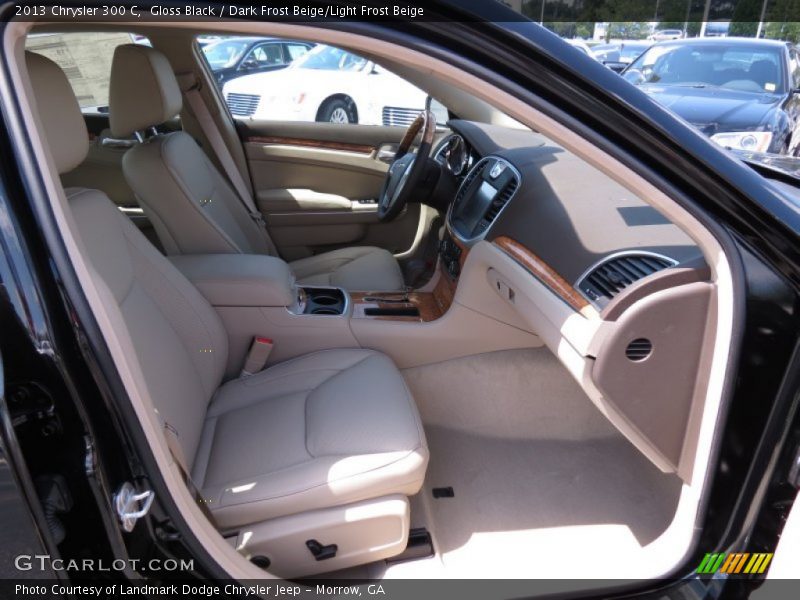 Gloss Black / Dark Frost Beige/Light Frost Beige 2013 Chrysler 300 C