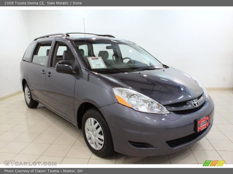 Slate Metallic / Stone 2008 Toyota Sienna CE