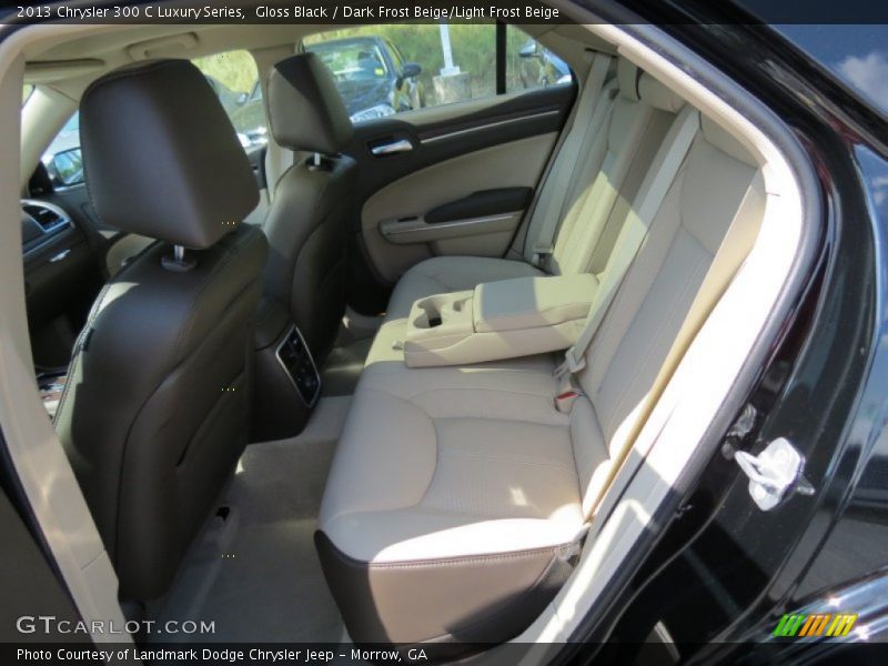 Rear Seat of 2013 300 C Luxury Series