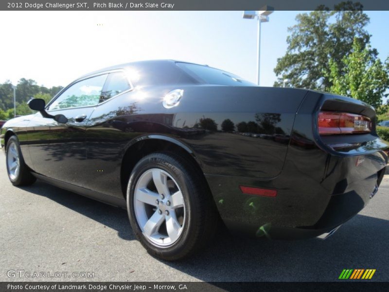 Pitch Black / Dark Slate Gray 2012 Dodge Challenger SXT