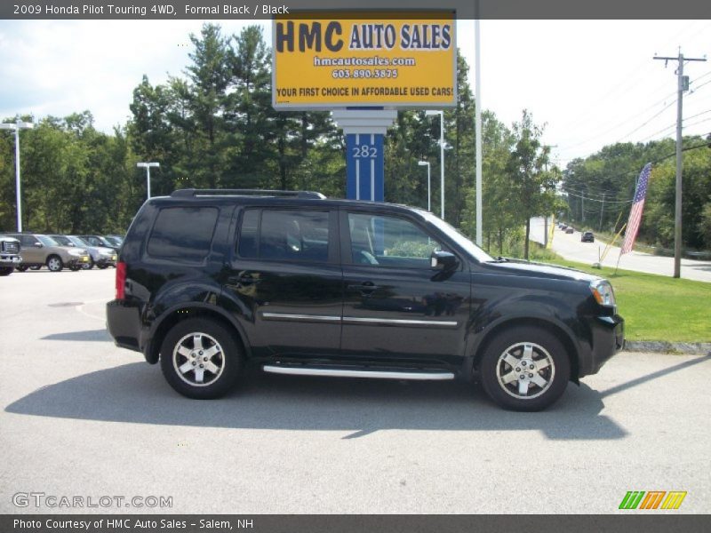 Formal Black / Black 2009 Honda Pilot Touring 4WD