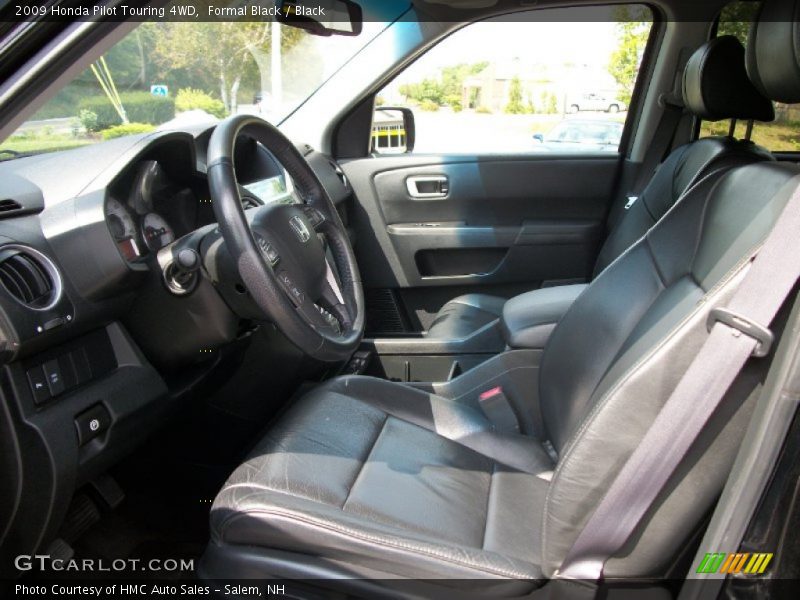Formal Black / Black 2009 Honda Pilot Touring 4WD