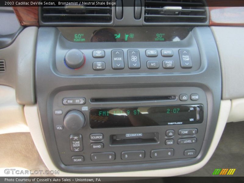 Controls of 2003 DeVille Sedan