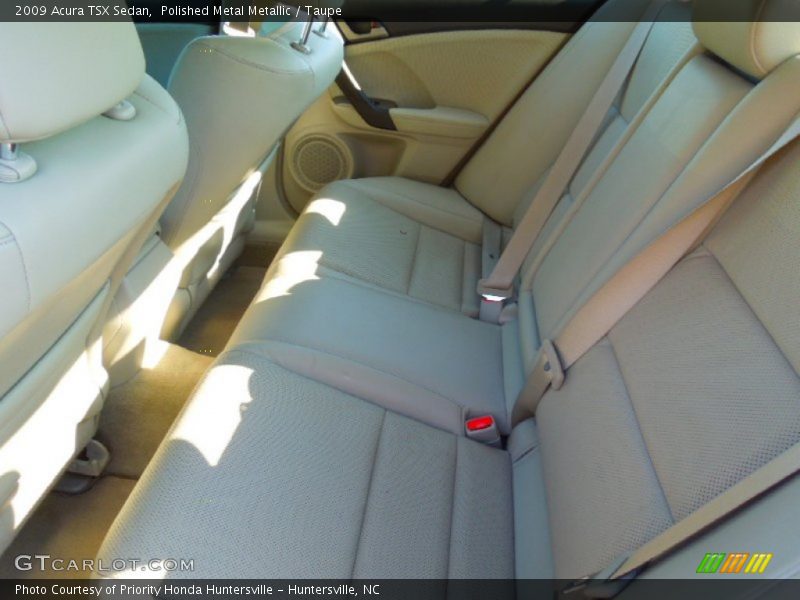 Polished Metal Metallic / Taupe 2009 Acura TSX Sedan