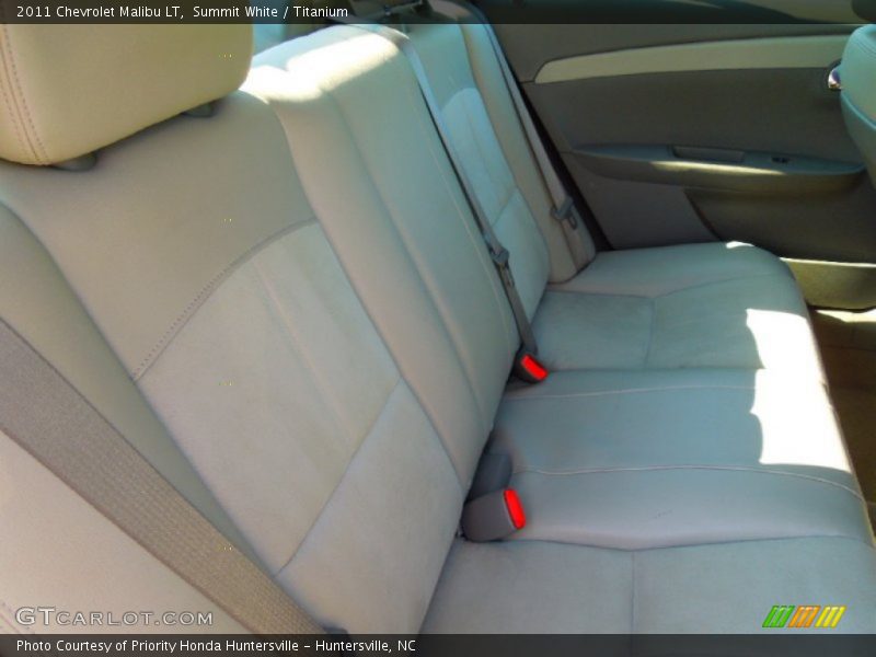 Summit White / Titanium 2011 Chevrolet Malibu LT