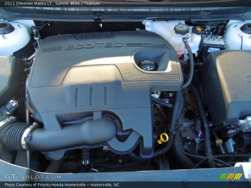 Summit White / Titanium 2011 Chevrolet Malibu LT