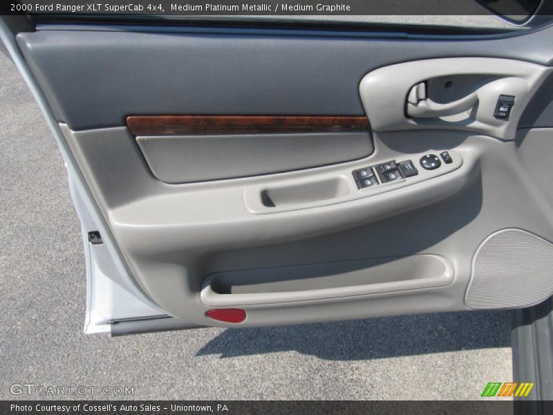 Medium Platinum Metallic / Medium Graphite 2000 Ford Ranger XLT SuperCab 4x4