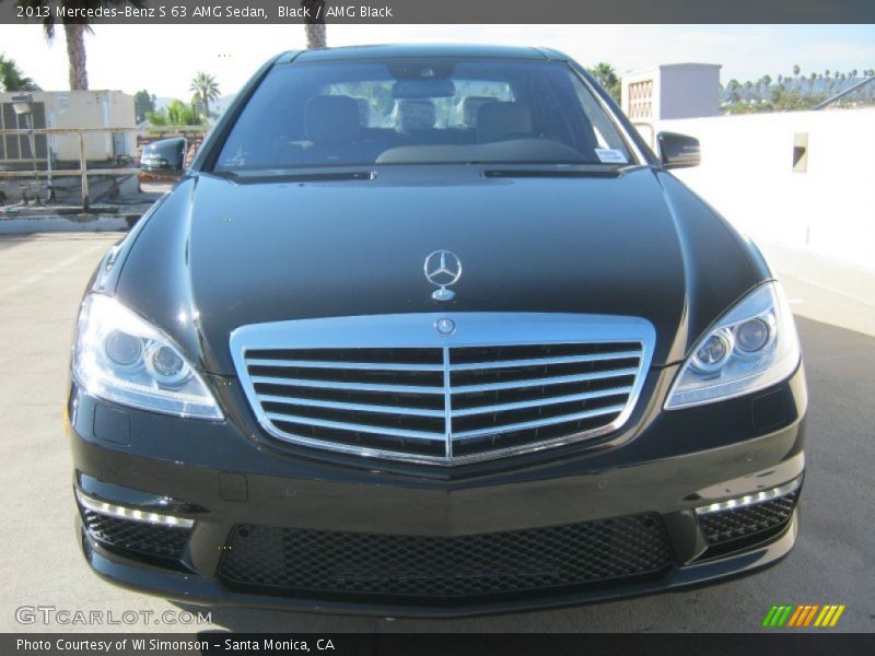 Black / AMG Black 2013 Mercedes-Benz S 63 AMG Sedan
