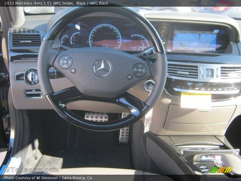 Black / AMG Black 2013 Mercedes-Benz S 63 AMG Sedan