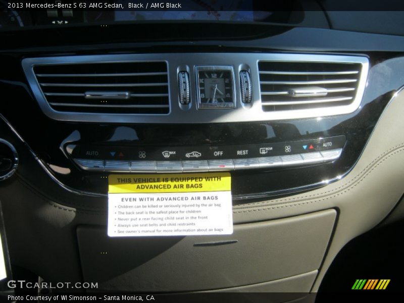 Black / AMG Black 2013 Mercedes-Benz S 63 AMG Sedan