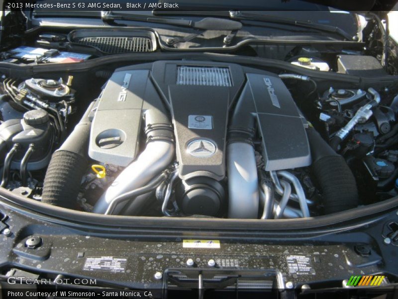 Black / AMG Black 2013 Mercedes-Benz S 63 AMG Sedan