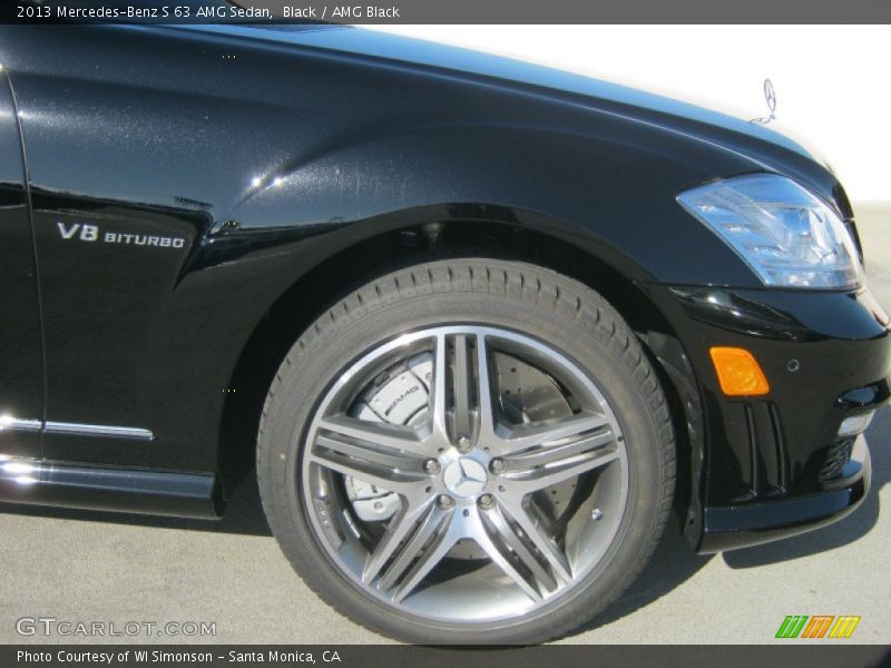 Black / AMG Black 2013 Mercedes-Benz S 63 AMG Sedan