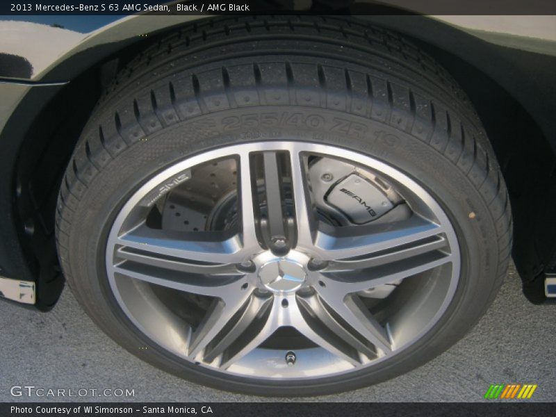 Black / AMG Black 2013 Mercedes-Benz S 63 AMG Sedan