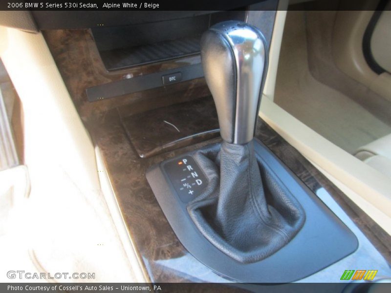 Alpine White / Beige 2006 BMW 5 Series 530i Sedan