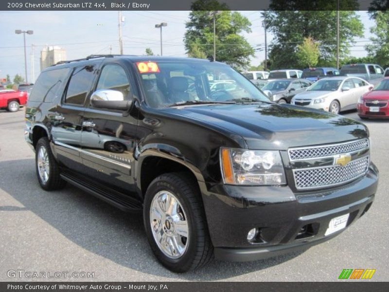 Black / Ebony 2009 Chevrolet Suburban LTZ 4x4