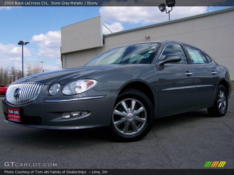 Stone Gray Metallic / Ebony 2009 Buick LaCrosse CXL