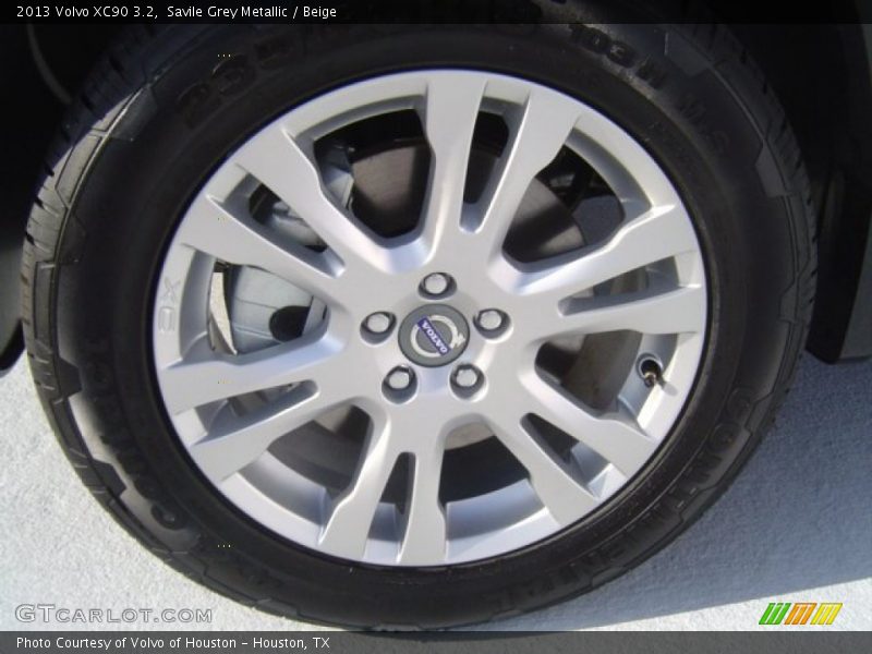 Savile Grey Metallic / Beige 2013 Volvo XC90 3.2