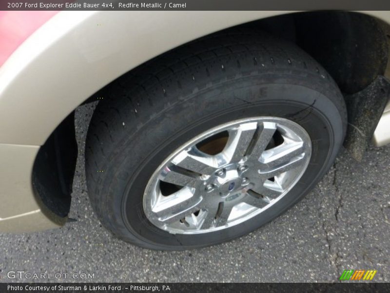 Redfire Metallic / Camel 2007 Ford Explorer Eddie Bauer 4x4