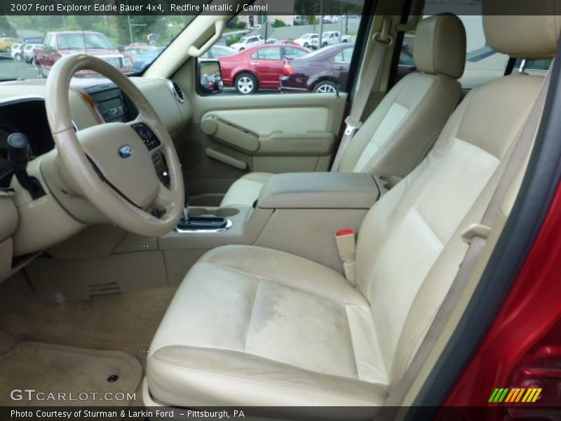 Redfire Metallic / Camel 2007 Ford Explorer Eddie Bauer 4x4