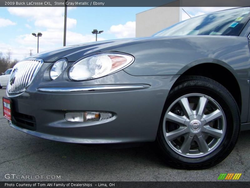 Stone Gray Metallic / Ebony 2009 Buick LaCrosse CXL