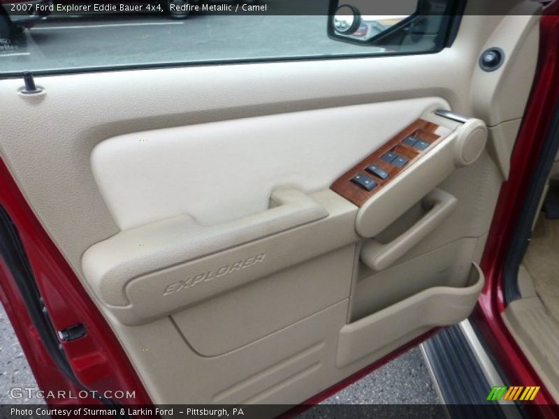 Redfire Metallic / Camel 2007 Ford Explorer Eddie Bauer 4x4