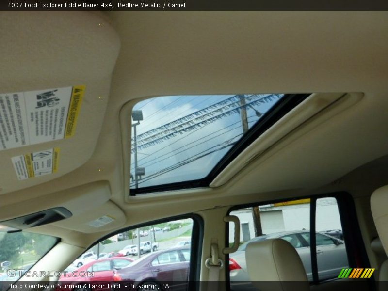 Redfire Metallic / Camel 2007 Ford Explorer Eddie Bauer 4x4