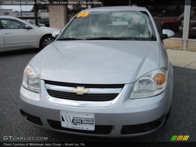 Ultra Silver Metallic / Neutral Beige 2005 Chevrolet Cobalt LT Sedan