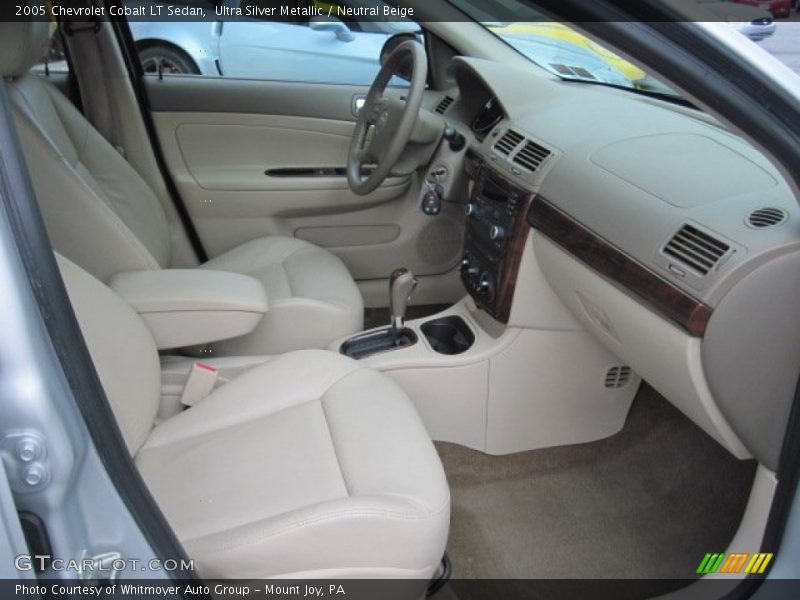 Ultra Silver Metallic / Neutral Beige 2005 Chevrolet Cobalt LT Sedan