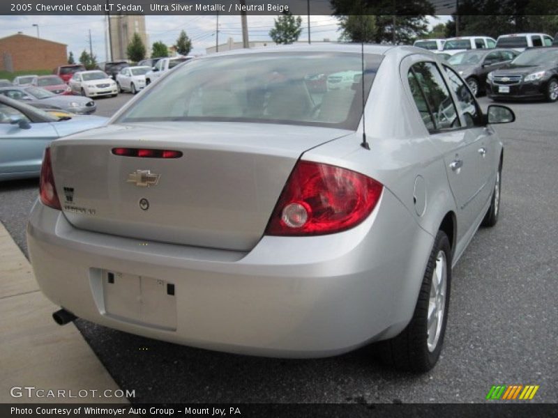 Ultra Silver Metallic / Neutral Beige 2005 Chevrolet Cobalt LT Sedan