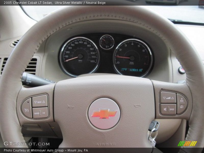 Ultra Silver Metallic / Neutral Beige 2005 Chevrolet Cobalt LT Sedan