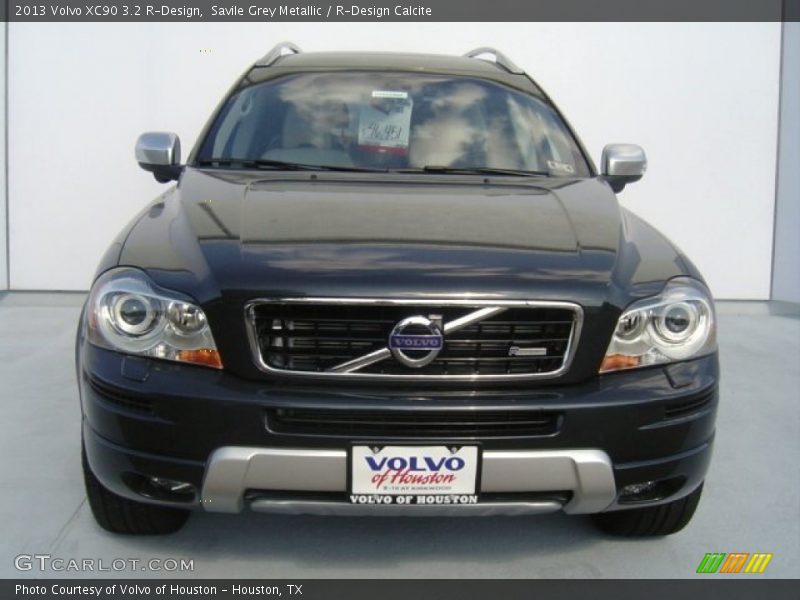 Savile Grey Metallic / R-Design Calcite 2013 Volvo XC90 3.2 R-Design