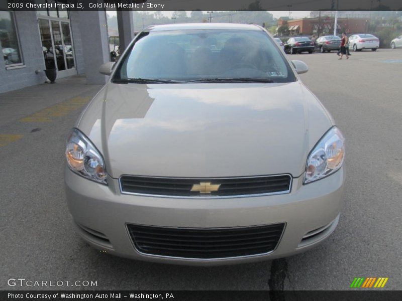 Gold Mist Metallic / Ebony 2009 Chevrolet Impala LS